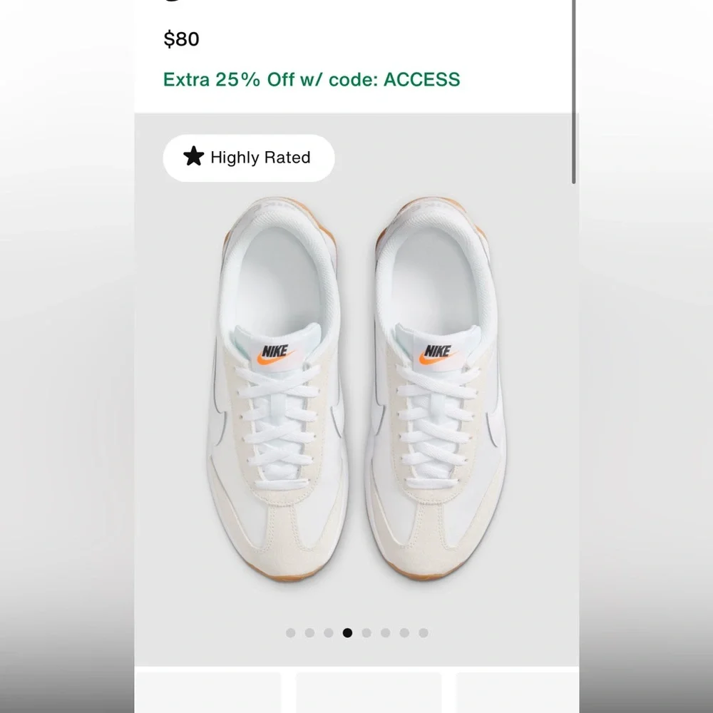 Nike Pacific woman’s White Sneakers in Box - Picture 11 of 13